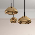 Tom Dixon LED hanging light Void, Ø 15 cm, brass