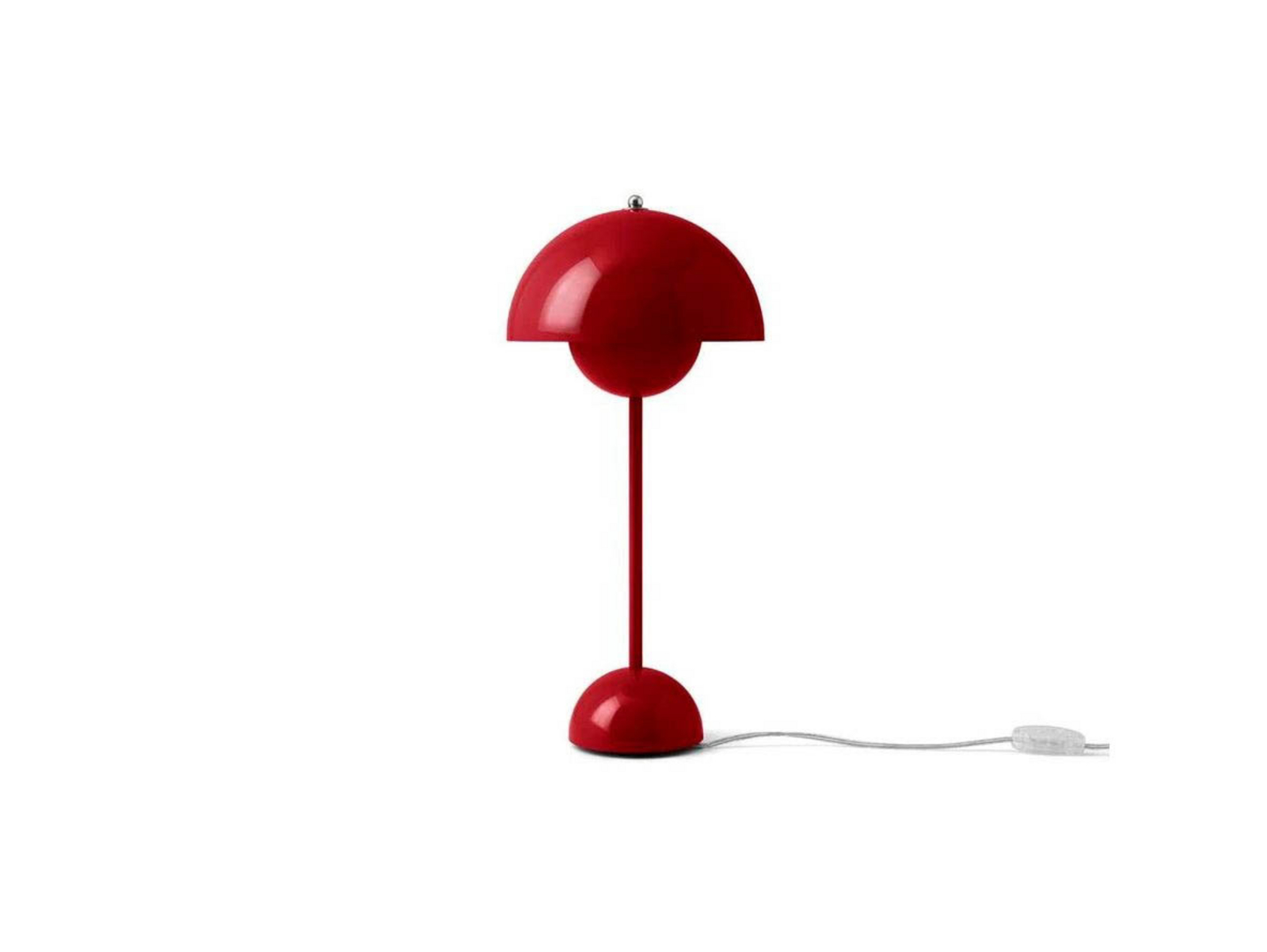 Flowerpot VP3 Table Lamp Vermilion Red - &Tradition