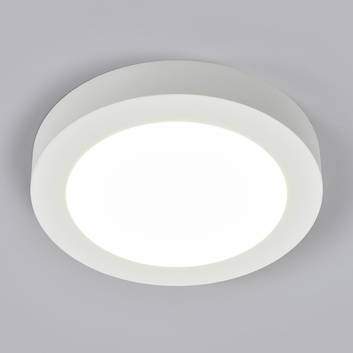 LED-loftlampe Marlo hvid 4000K rund 25,2cm