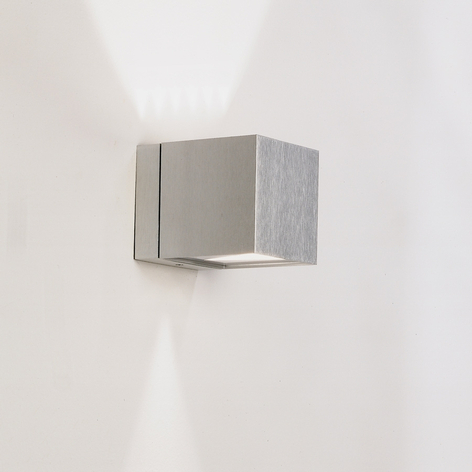 Wandlamp Dau in kubusvorm, up-down