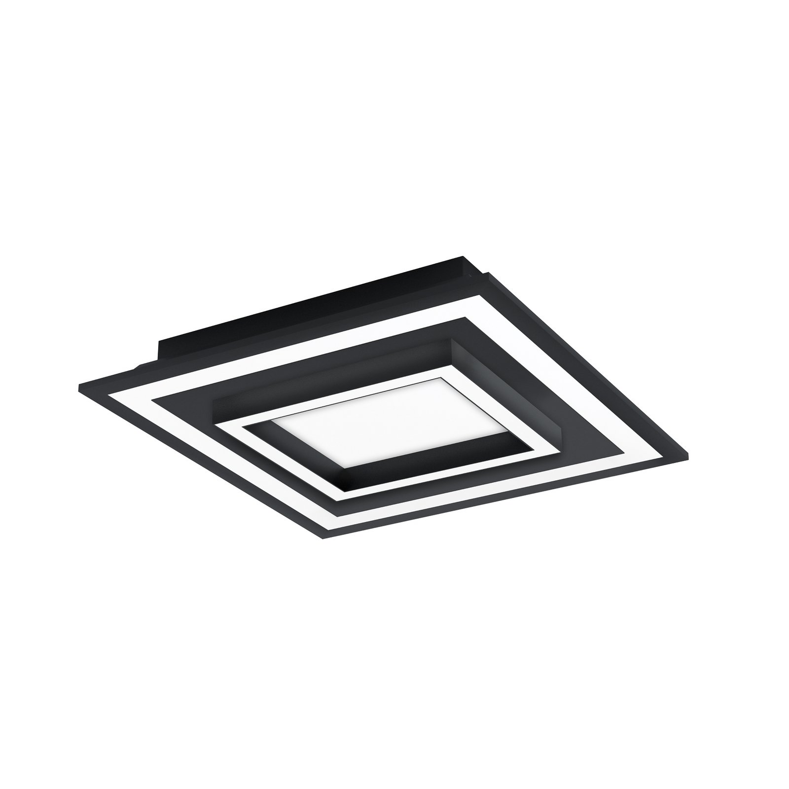 EGLO connect Savatarila-C LED-Deckenlampe schwarz