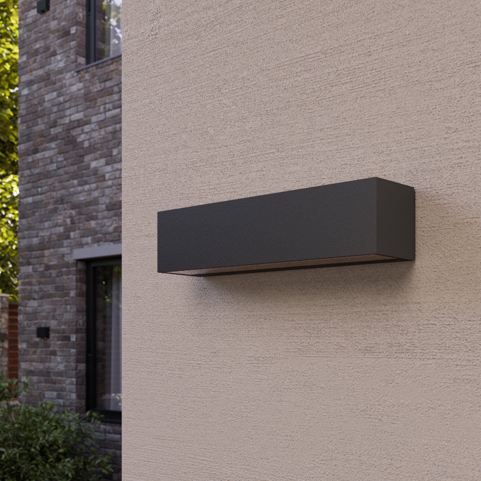 Tilde Buiten Wandlamp IP65 Graphite - Lucande