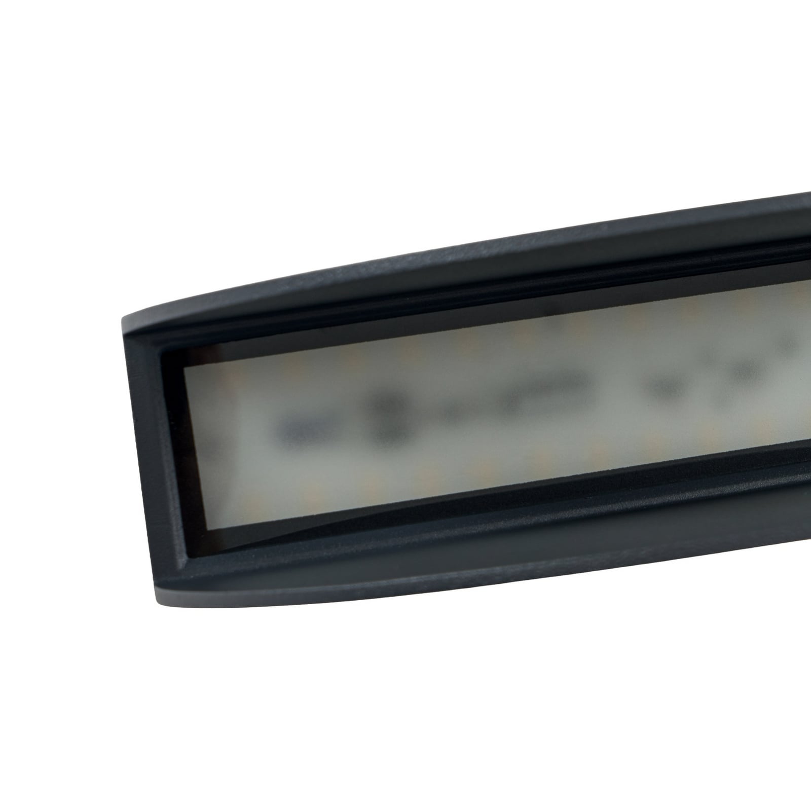 Lucande LED-Außenwandlampe Advero, anthrazit, Hausnummer CCT