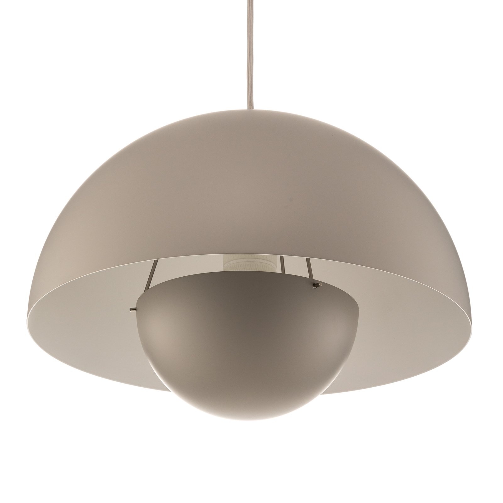 Lámpara colgante Flowerpot VP7 Gris claro mate - &Tradition