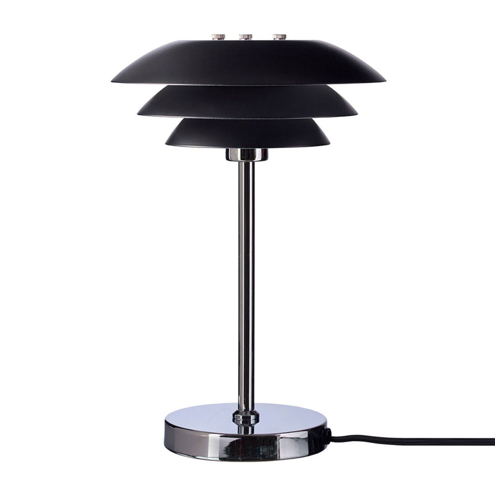 Dyberg Larsen DL20 bordlampe metall svart