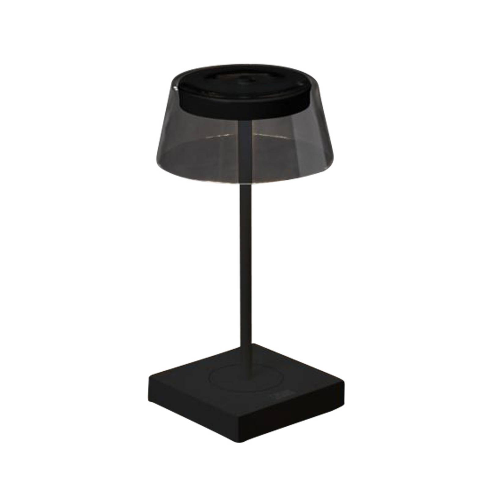 Konstsmide LED-bordslampa Scilla med USB svart