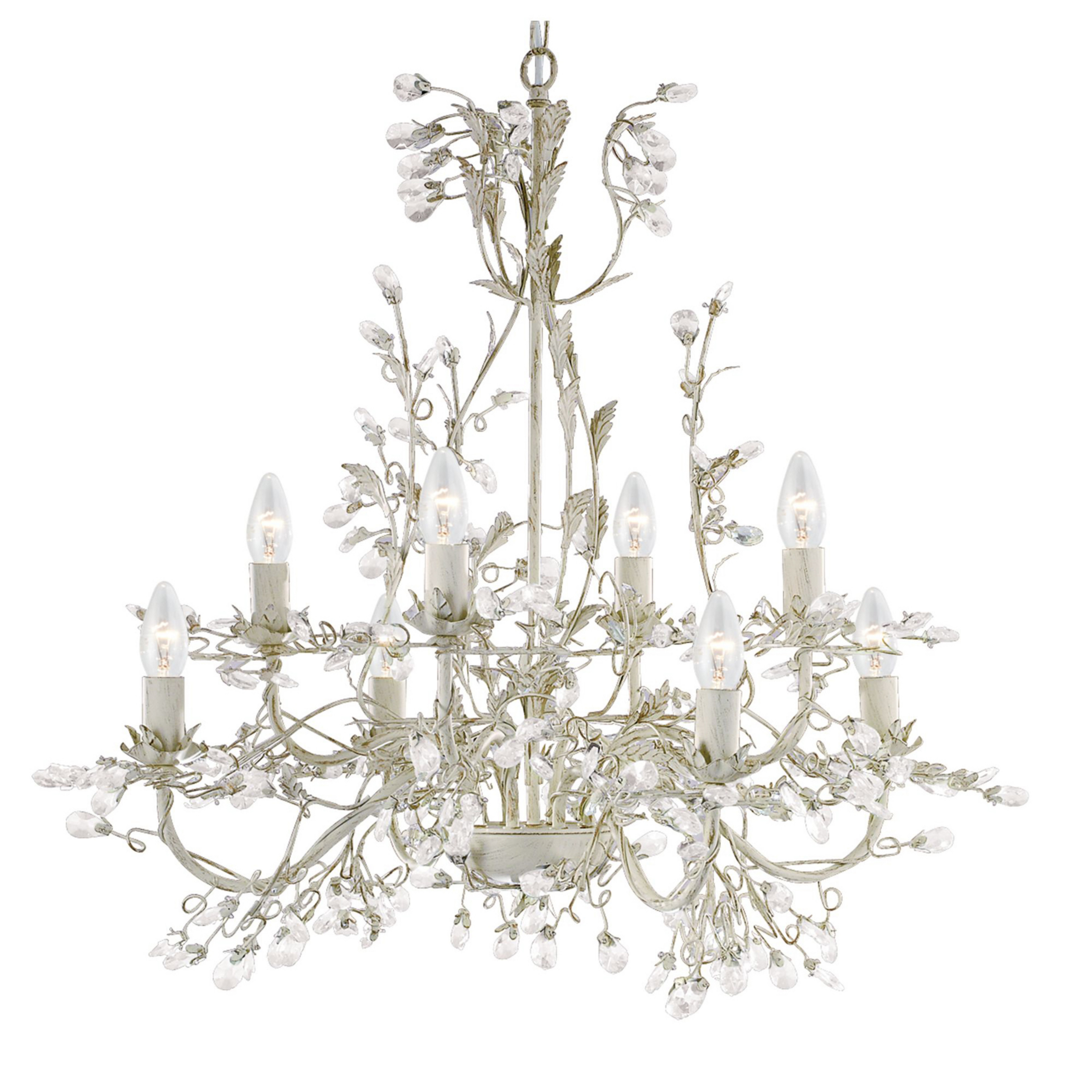 Lustre Almandite, à 8 lampes