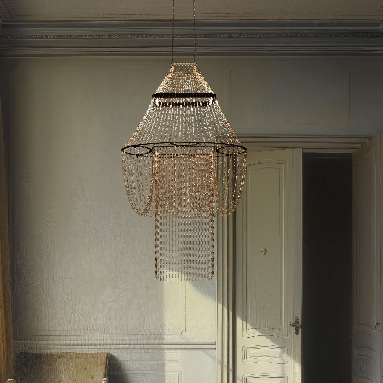 Lampe C Pendelleuchte Black/Stainless Steel - DCW