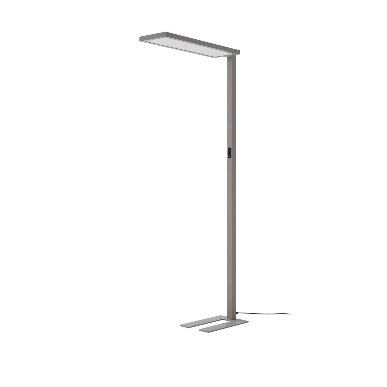 Arcchio Finix LED floor lamp silver 80 W dimmable