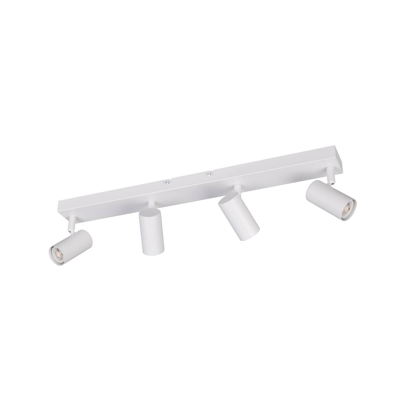 Strahler Taryn, weiß matt, Länge 62 cm, 4-flg., Mini-GU10