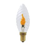 Segula LED Fire Flame Line E14 0,2 W sviečka Twisted 1800 K dekoratívna
