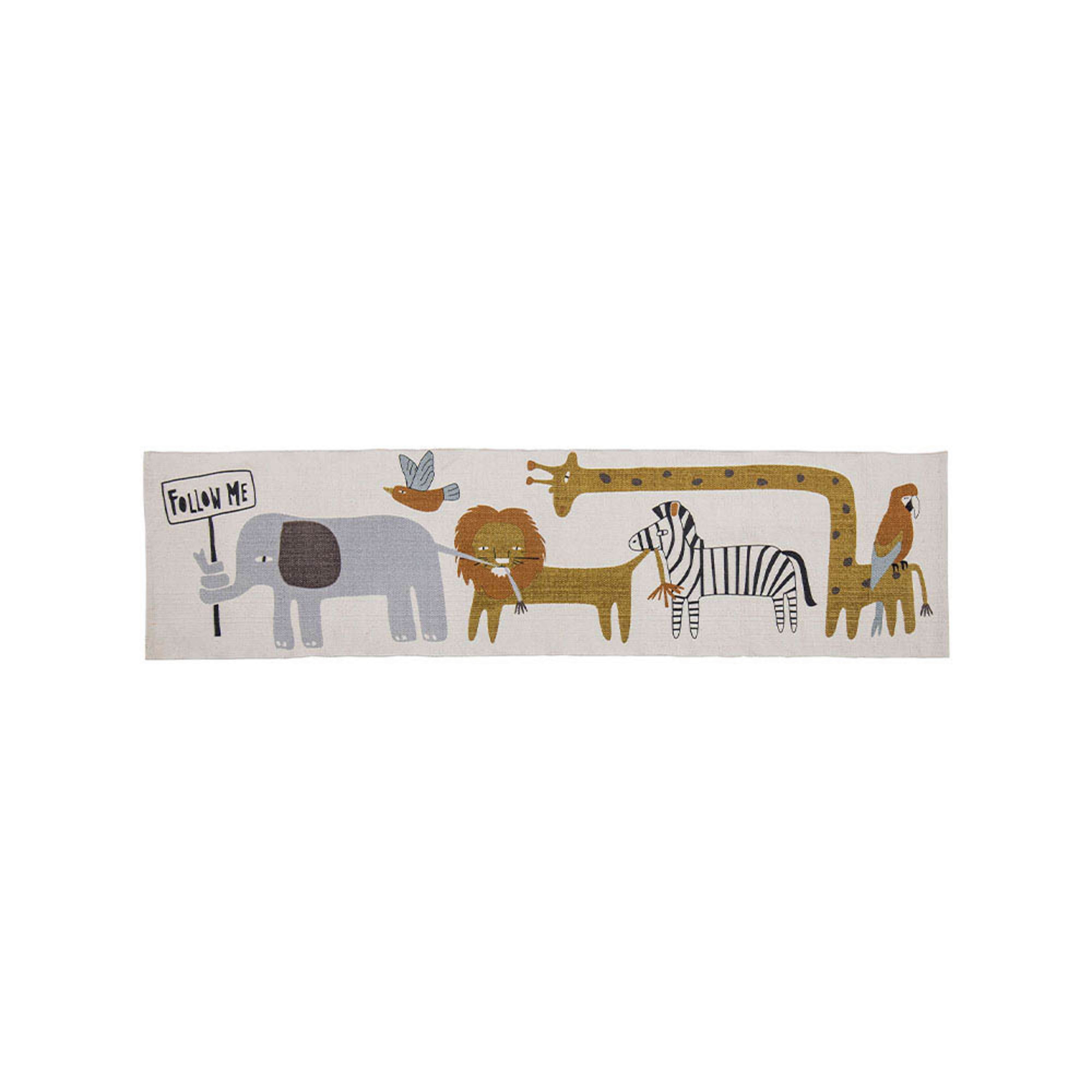 Neah Teppich 50x200 White - Bloomingville