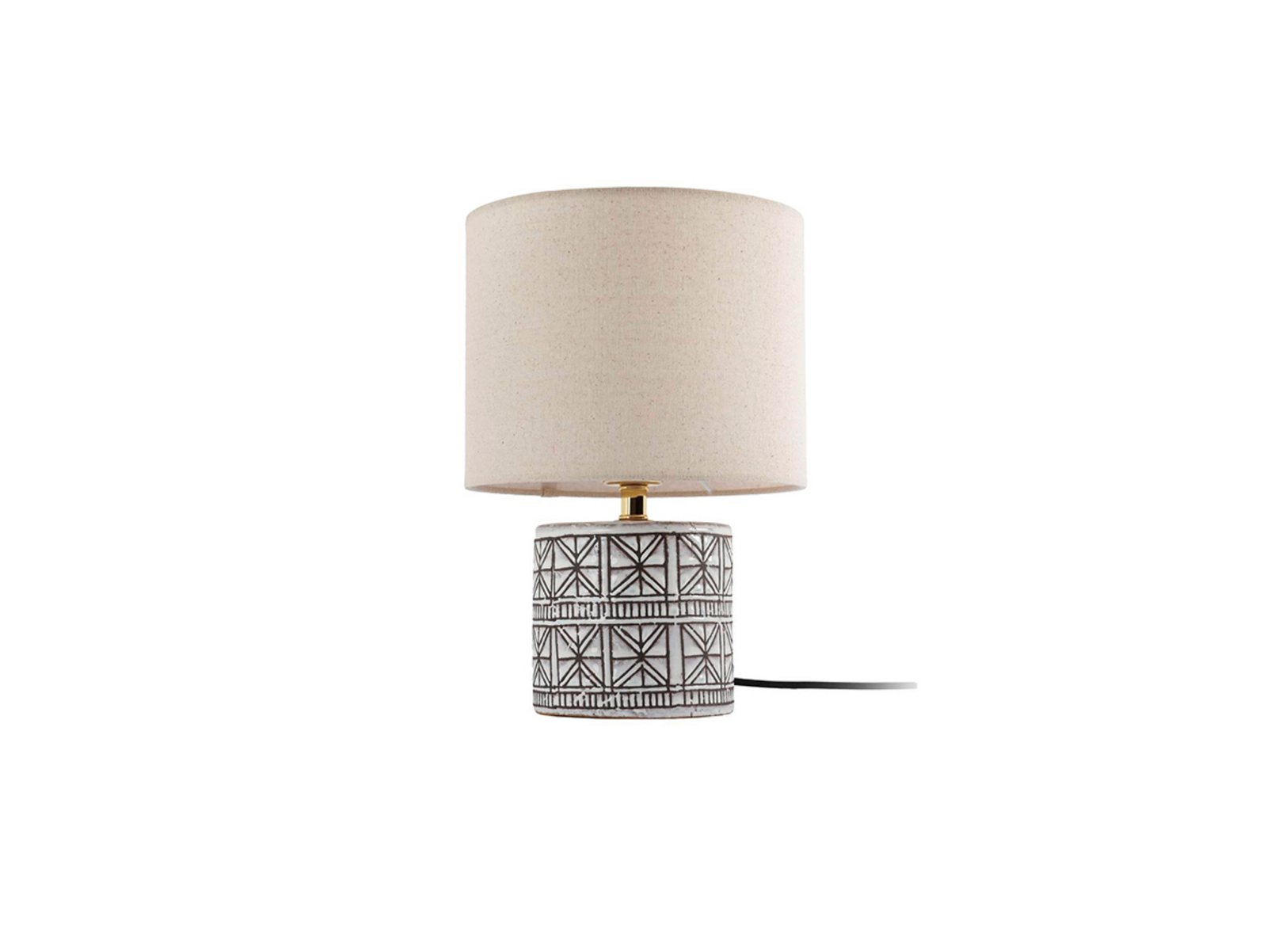 Thalorin Table Lamp White/Black/Grey - Lucande