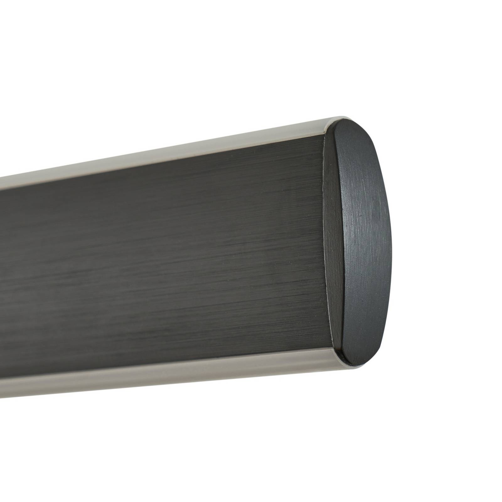 Żyrandol LED Lucande Arvon, czarna, 117 cm, z funkcją ściemniany, CCT