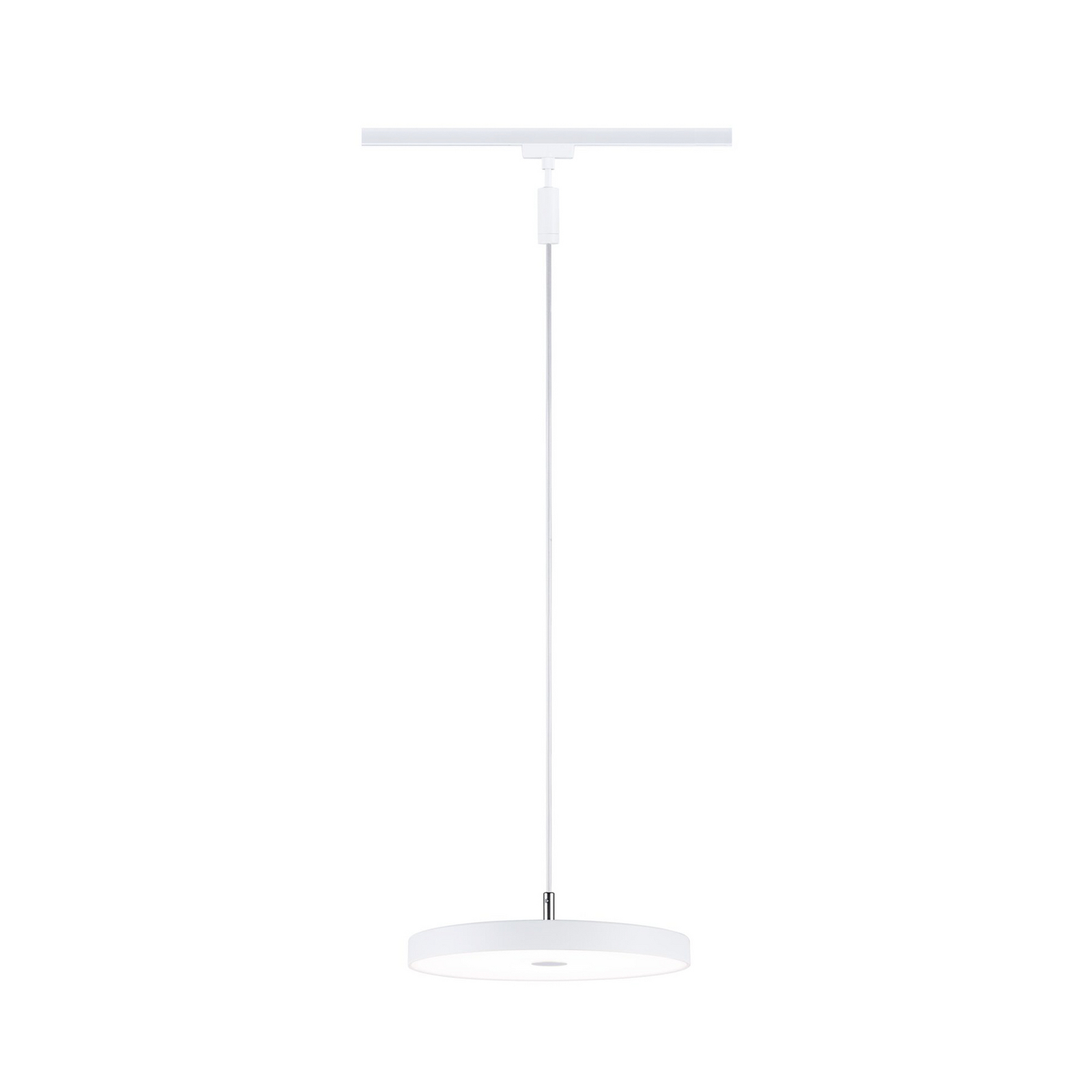 Paulmann URail lampă suspendată LED Hildor, alb semnal, 3.000K