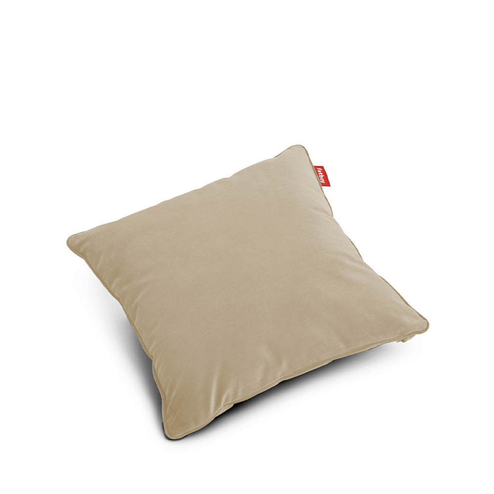 Square Kissen Recycled Velvet Camel - Fatboy®