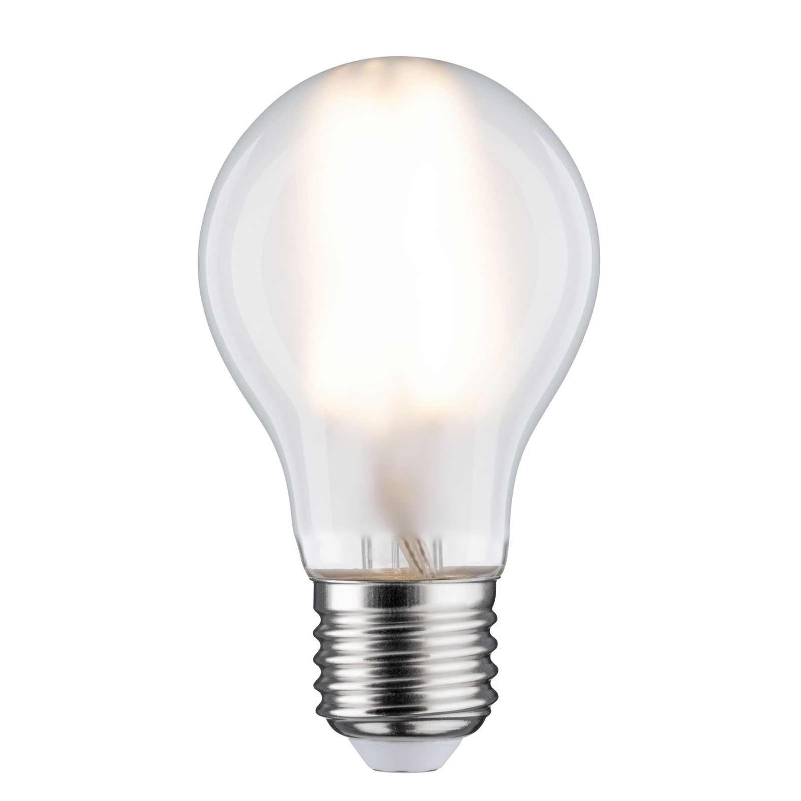 LED bulb E27 7W warm white 3,000K 805 lumens matt