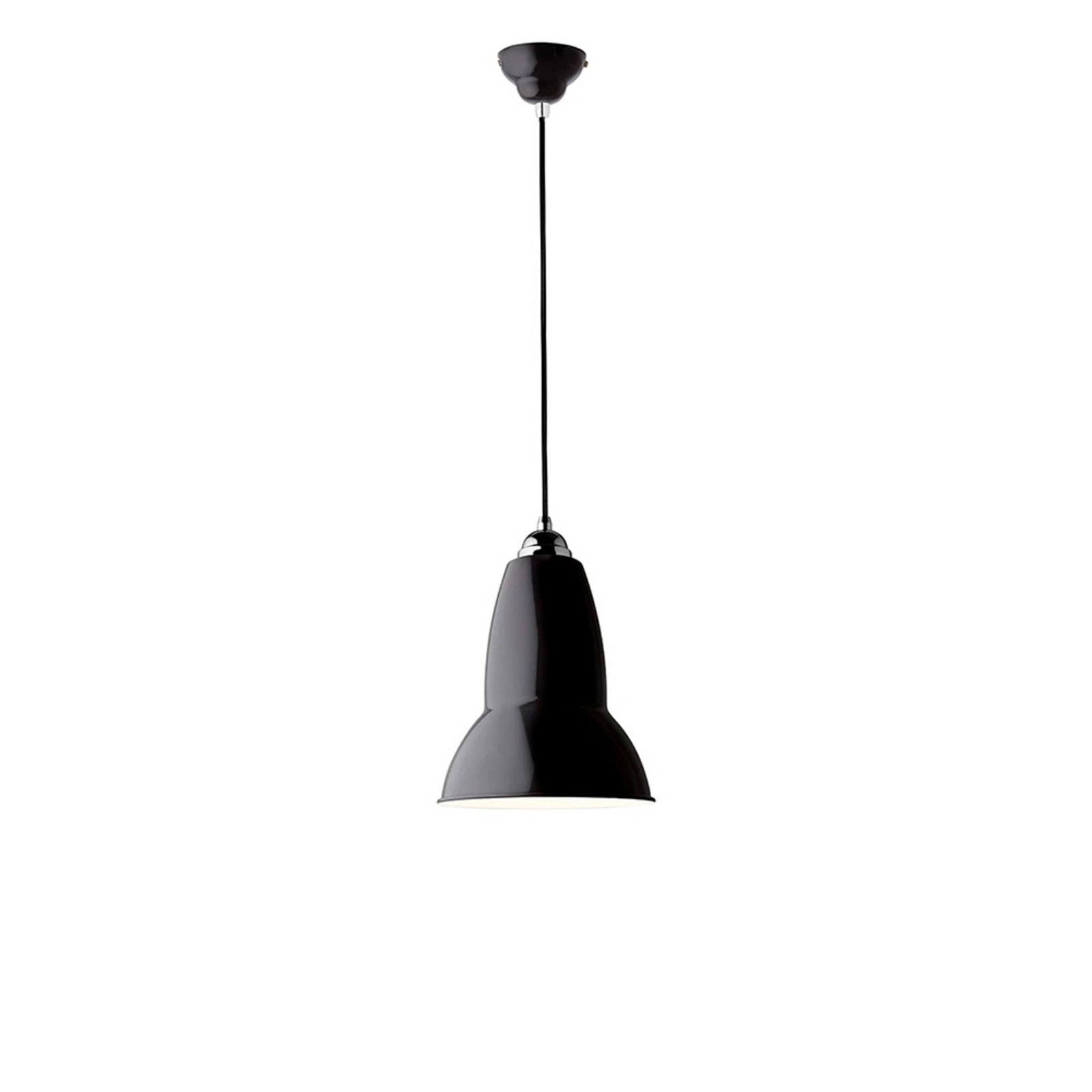 Original 1227 Midi Závěsná Lampa Jet Black - Anglepoise