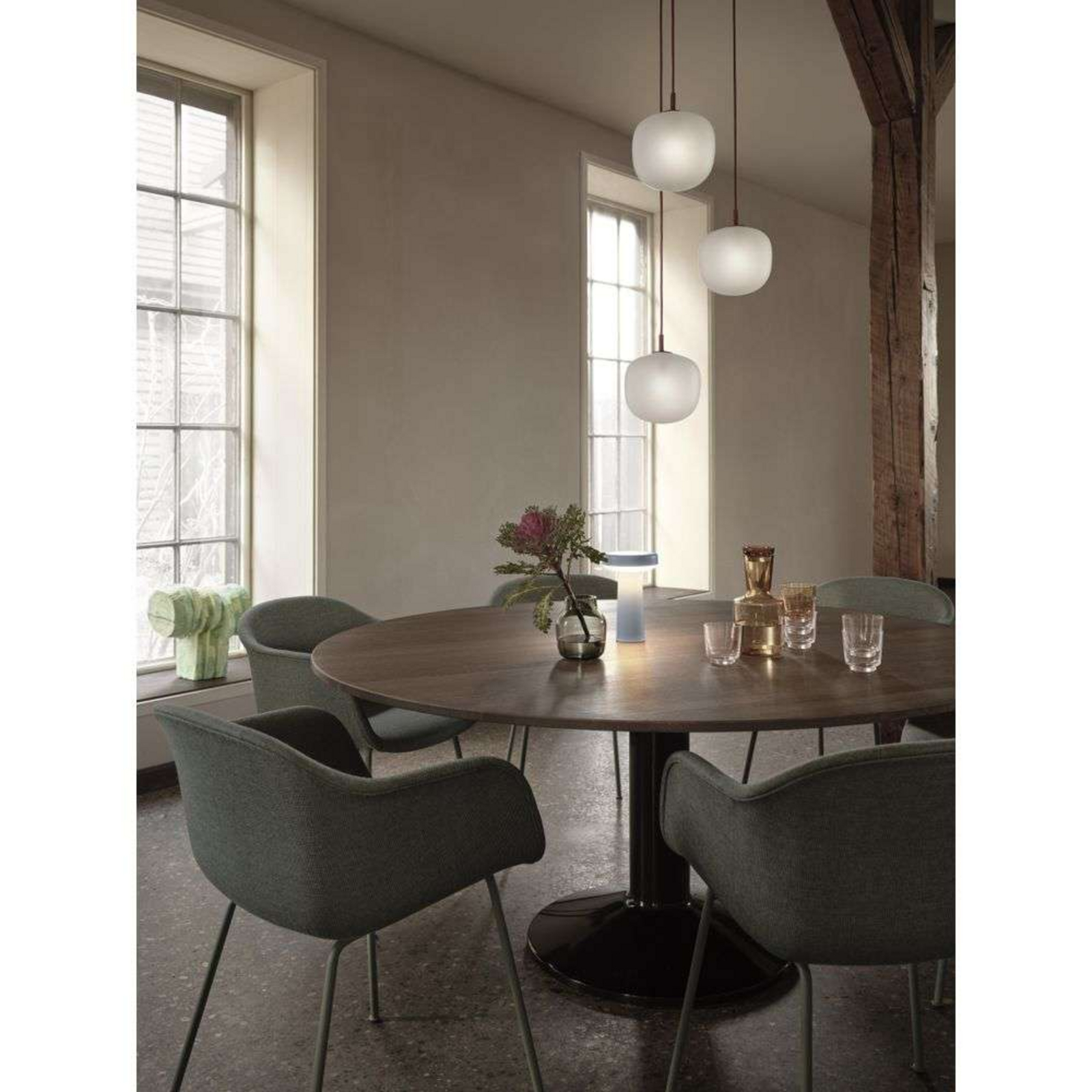 Rime Pendant Ø18 Grey - Muuto