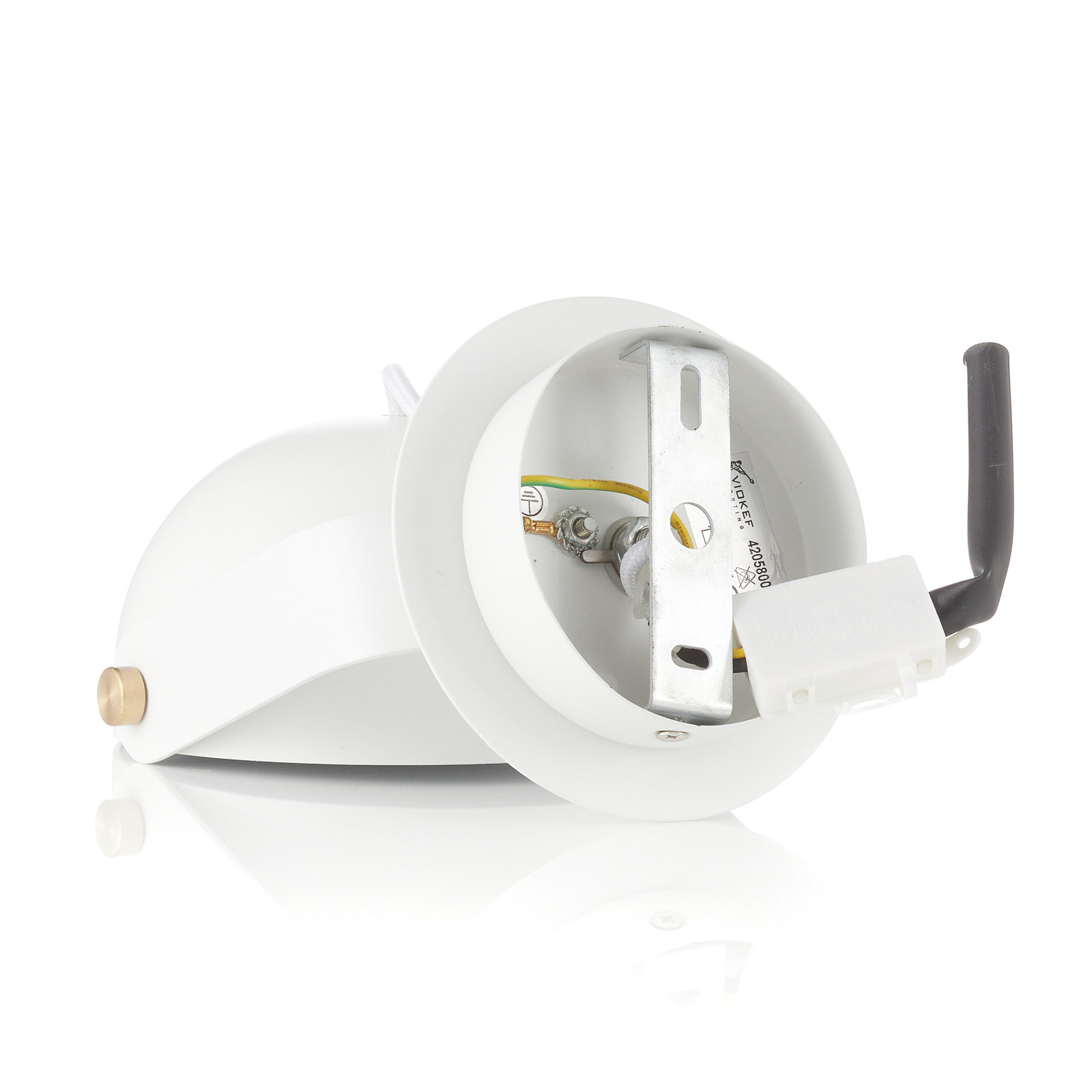 LED-Wandleuchte Hemi mit schwenkbarem Schirm