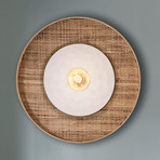 MARKET SET Portinatx wall light white, Ø50cm