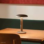 FLOS Gustave LED table lamp, battery 3,000 K black