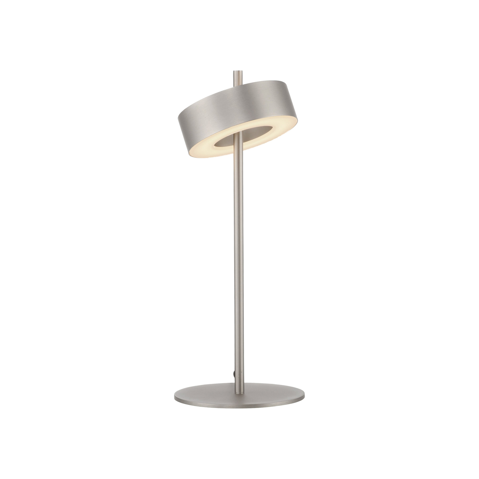 Paul Neuhaus Lampe de table LED intelligente Q-Rotate aluminium 40 cm