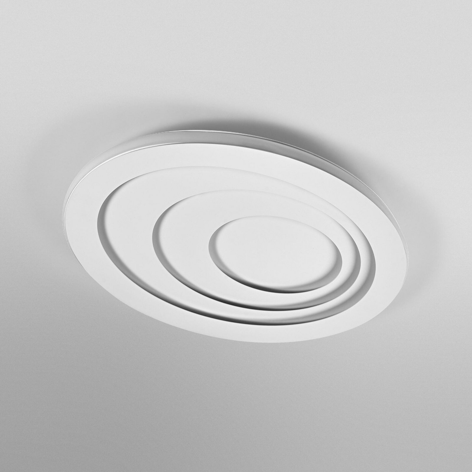 Lampa sufitowa LED OSRAM ORBIS SPIRAL OVAL, Ø 49 cm, biała, 37 W