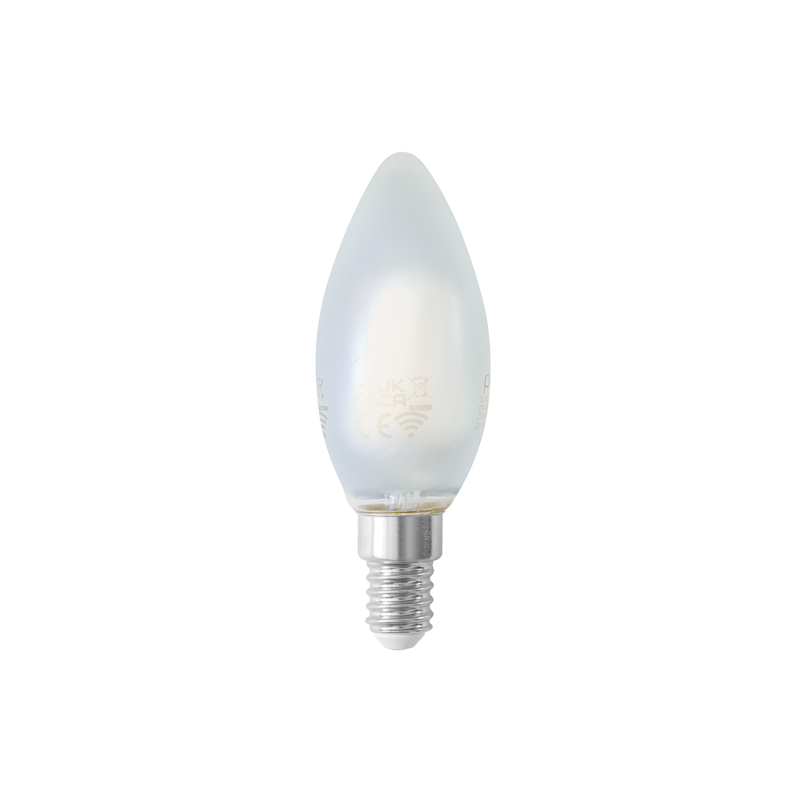 Smart LED kaars E14 4,2W WLAN mat tunable white