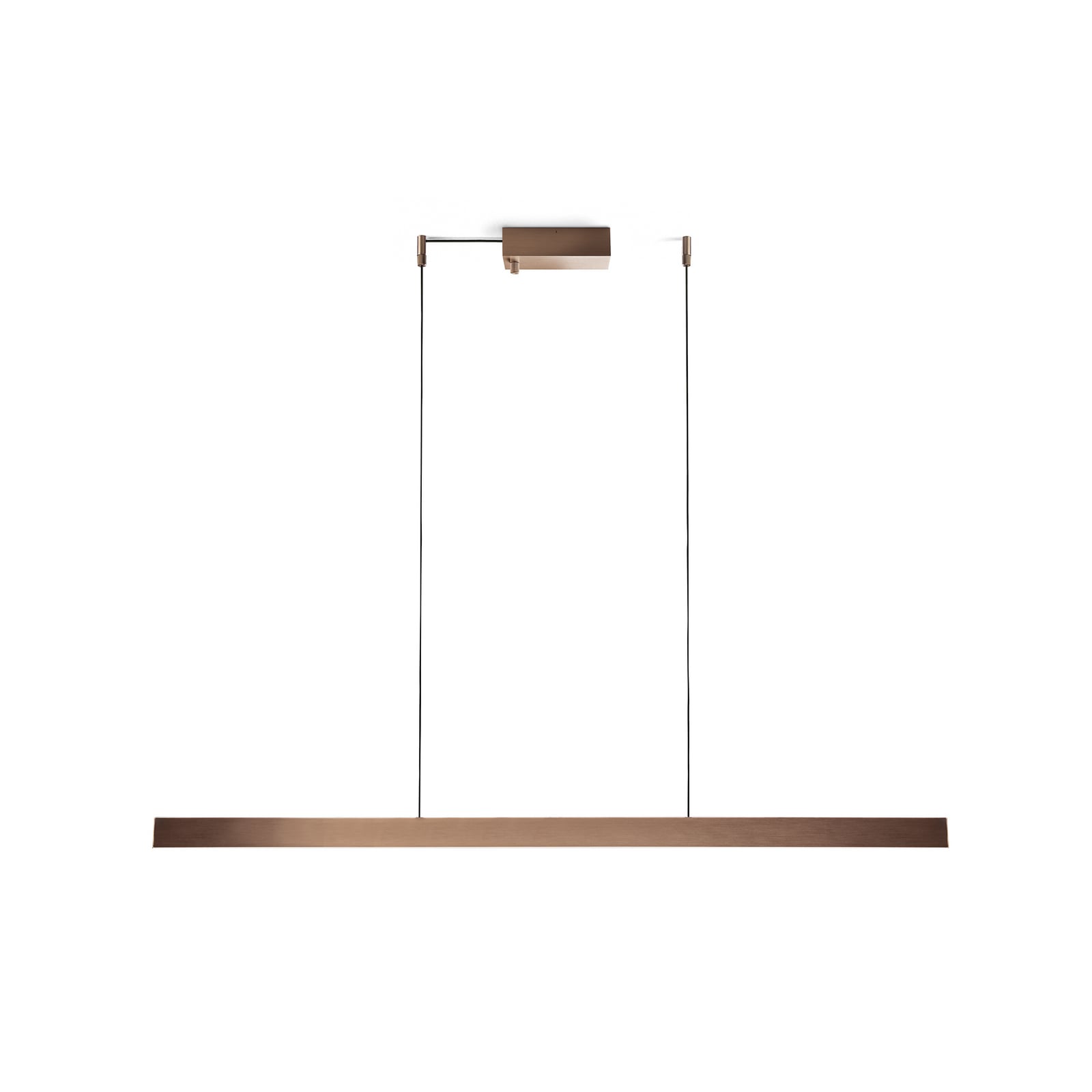 Edge Linear S1500 LED-Hängelampe rosegold, CCT - Light-Point