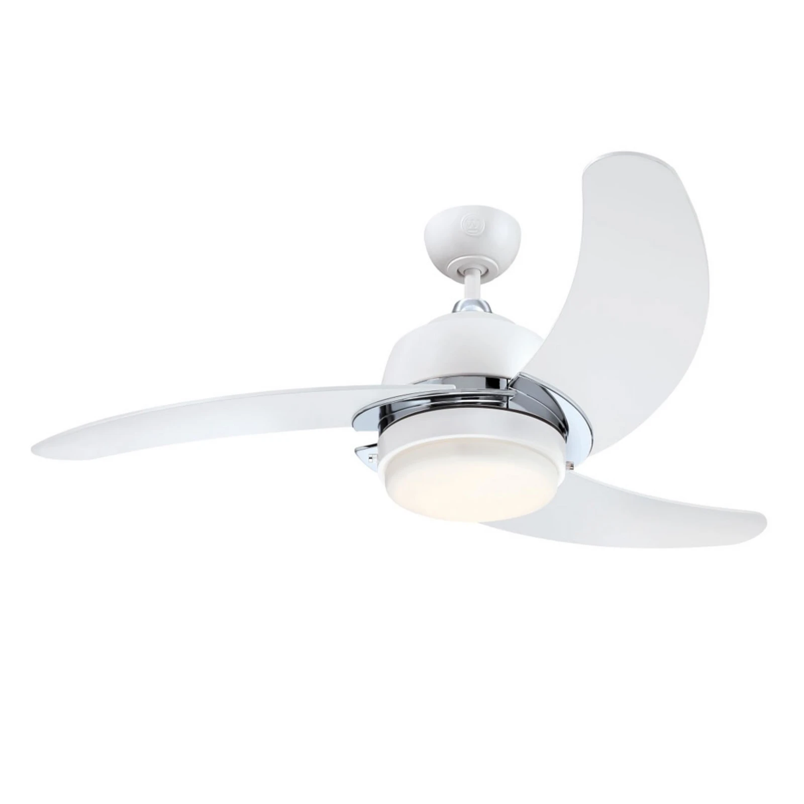 Westinghouse Simone Ventilator, LED-Lampe, weiß