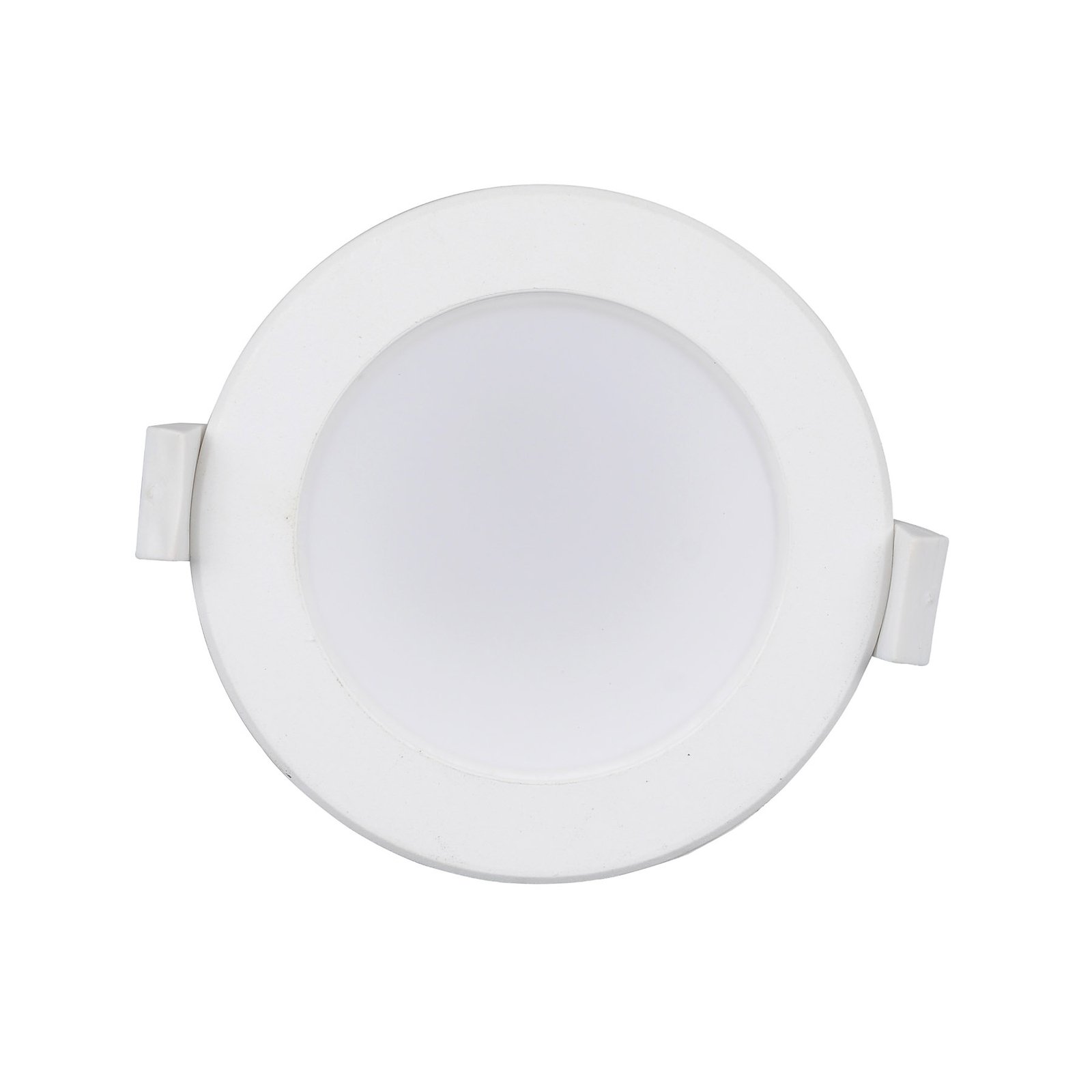Prios LED recessed light Rida, 22.5cm, 30W, 10pcs, CCT, dimmable