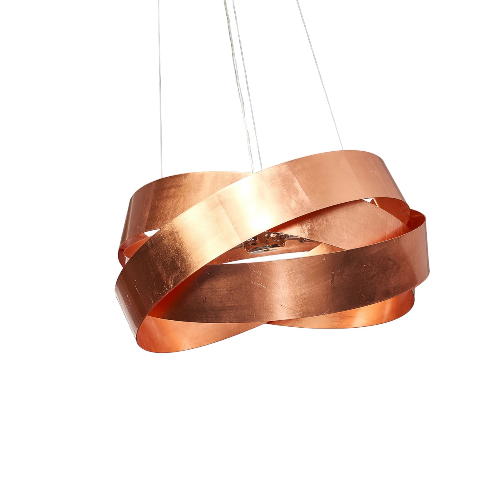 Suspension Pura en cuivre, 60cm, 8x G9