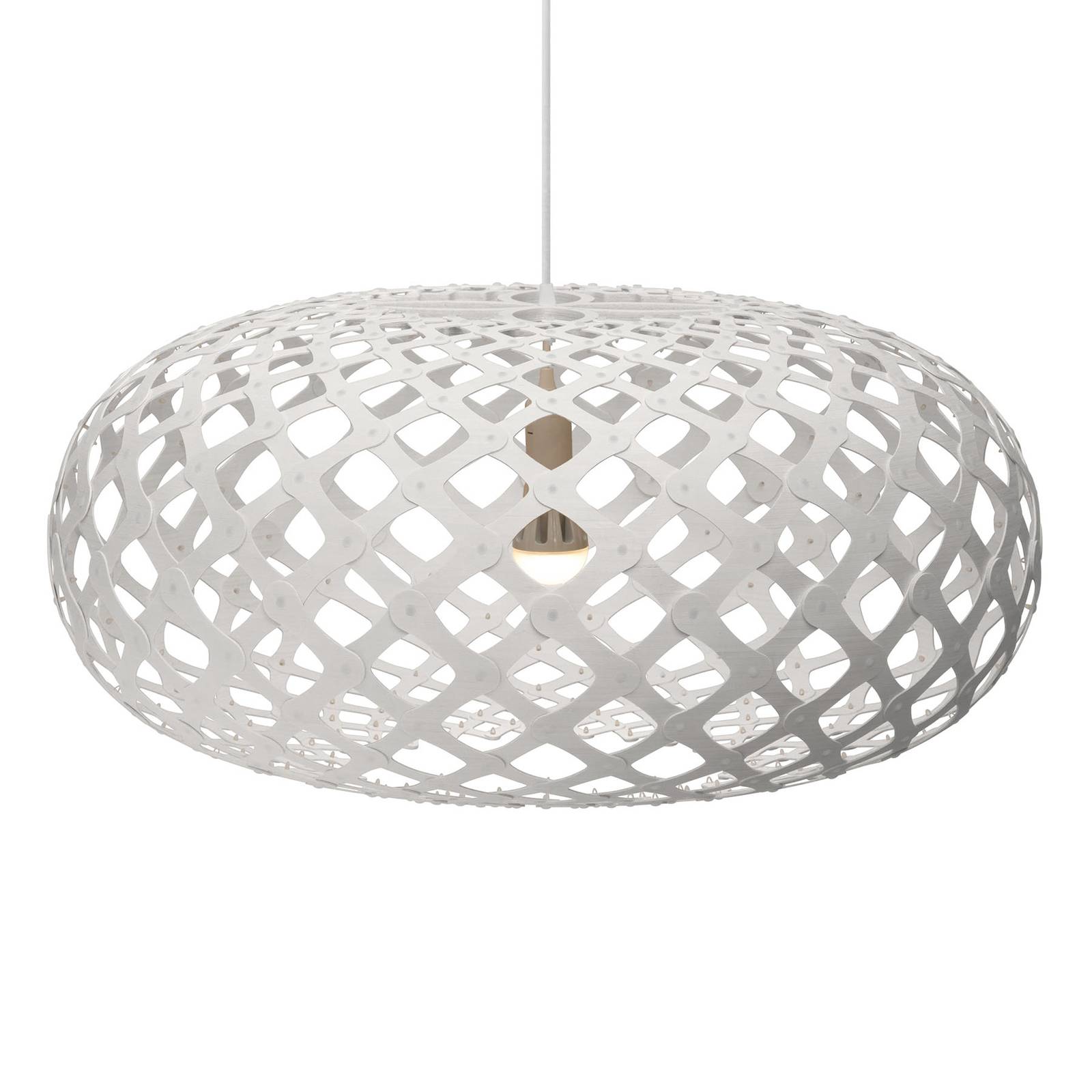 david trubridge Kina hänglampa Ø 80 cm vit