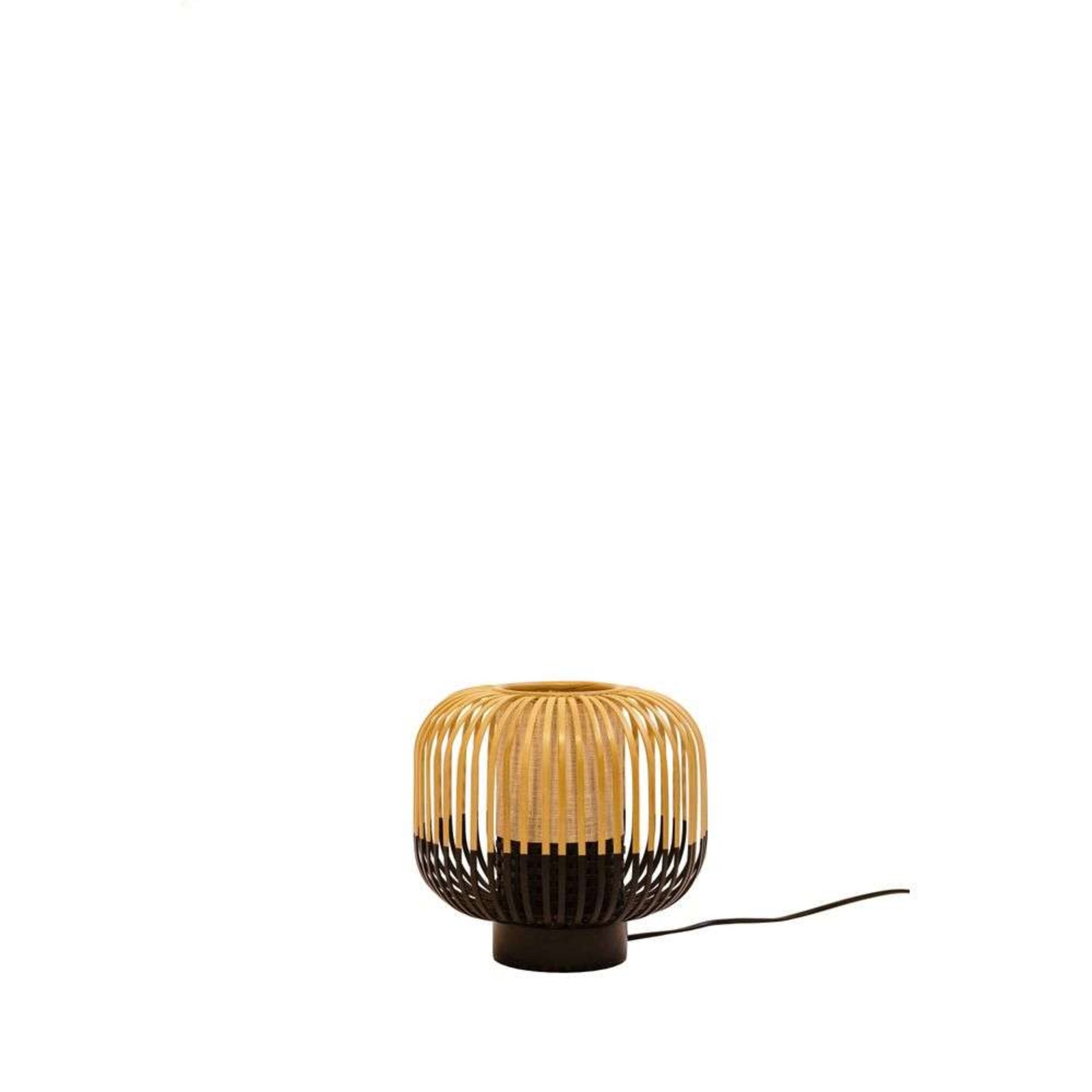 Bamboo Lampă de Masă S Black - Forestier