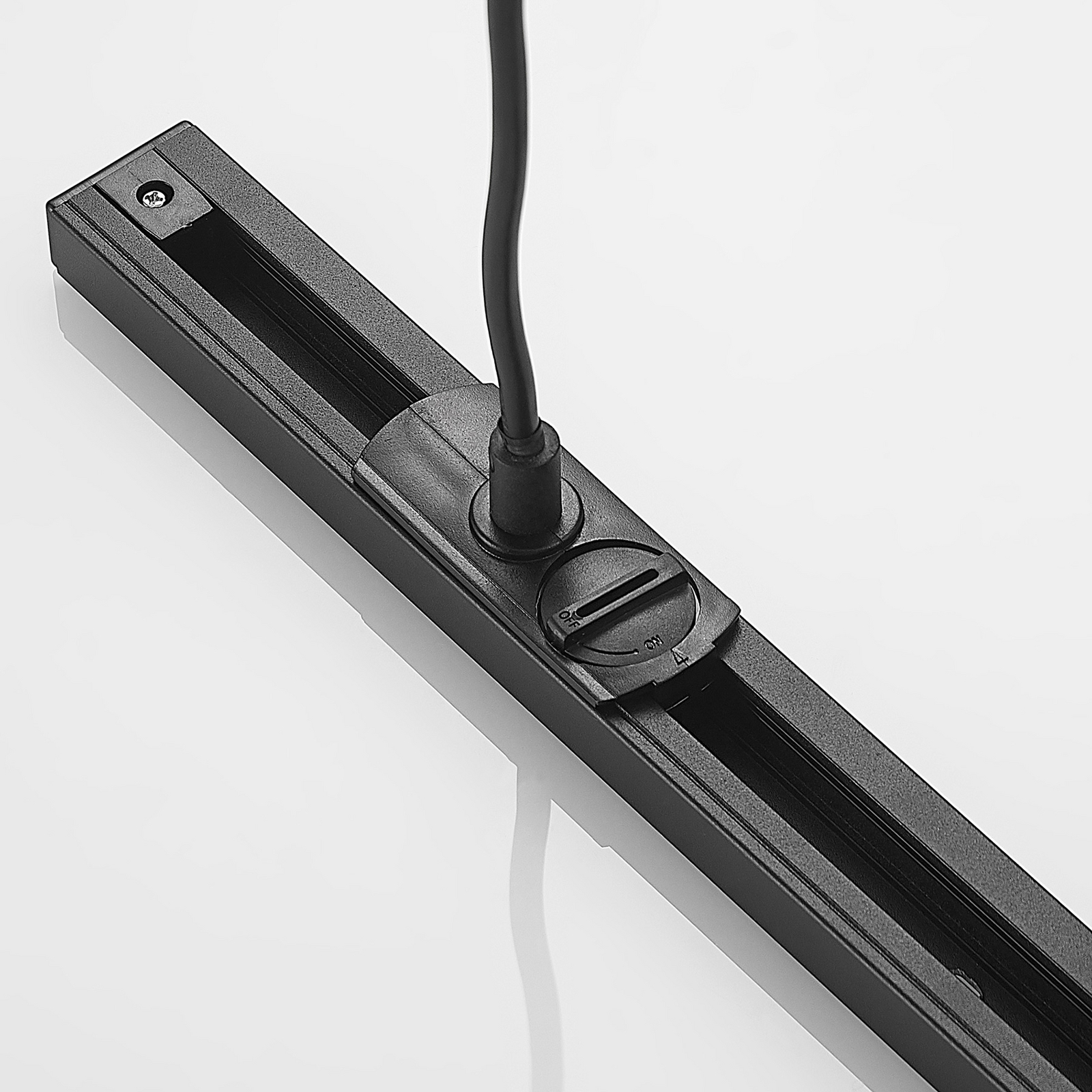 Alimentation Pour Rail D'éclairage SEVA - Monophasé, Max 600W LED, 220-240V - Noir, Pour Plafond Saillant