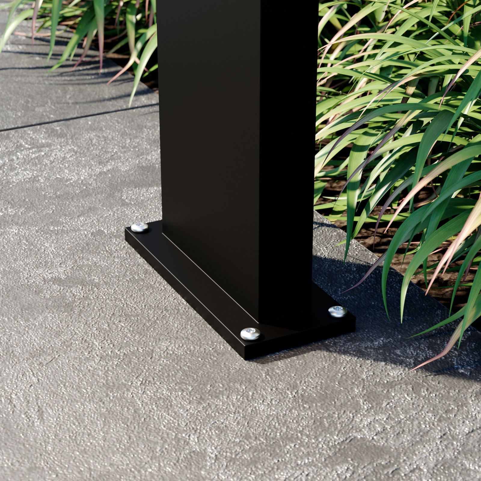 Silvan LED Gartenleuchte H60 w/Sensor Graphite - Lucande