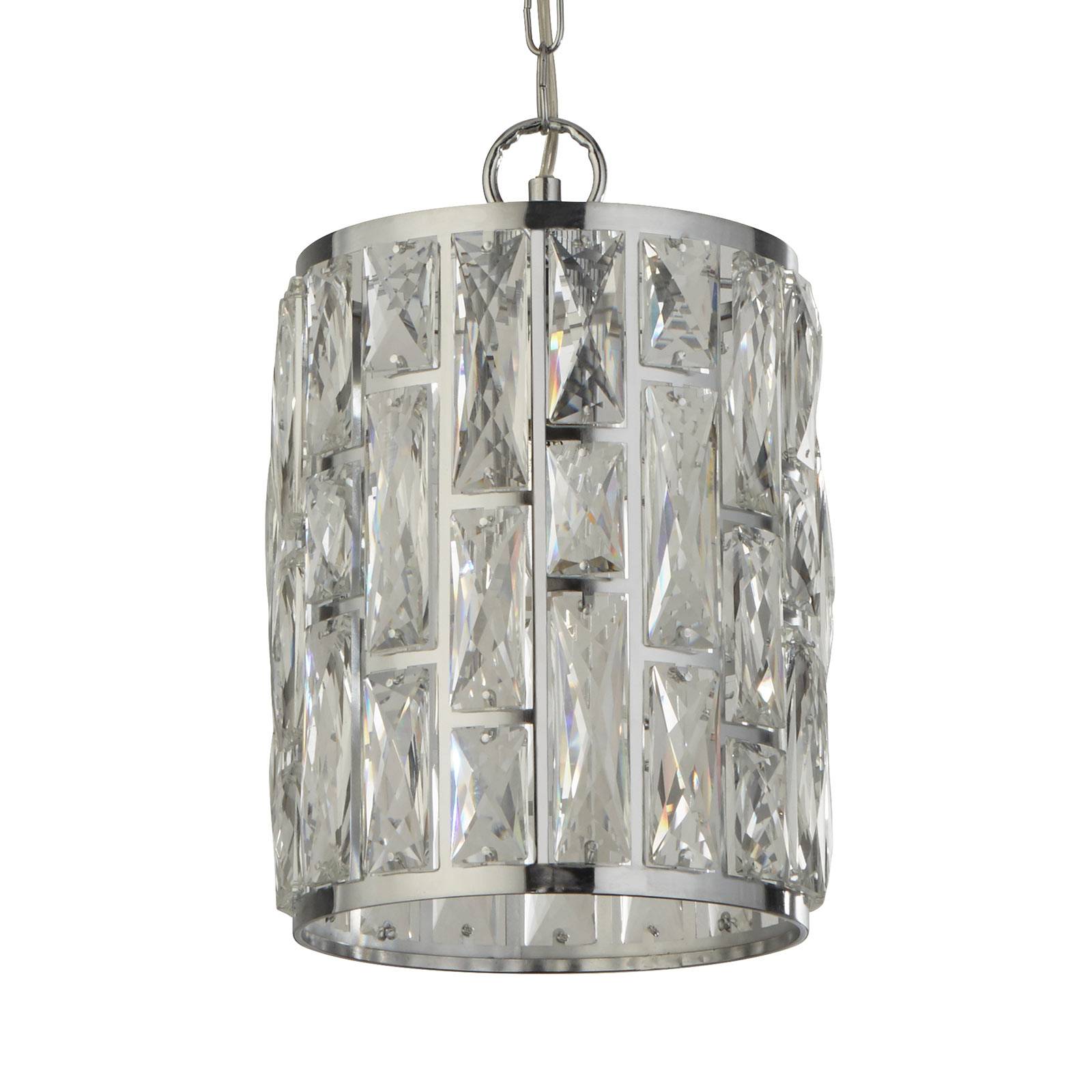 Searchlight függő lámpa bijou, ernyő kristályokkal, ø 22 cm