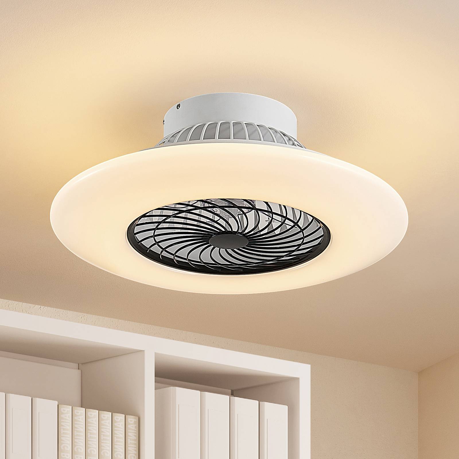 Image of Starluna Arnick ventilateur de plafond LED, noir 4251911745894