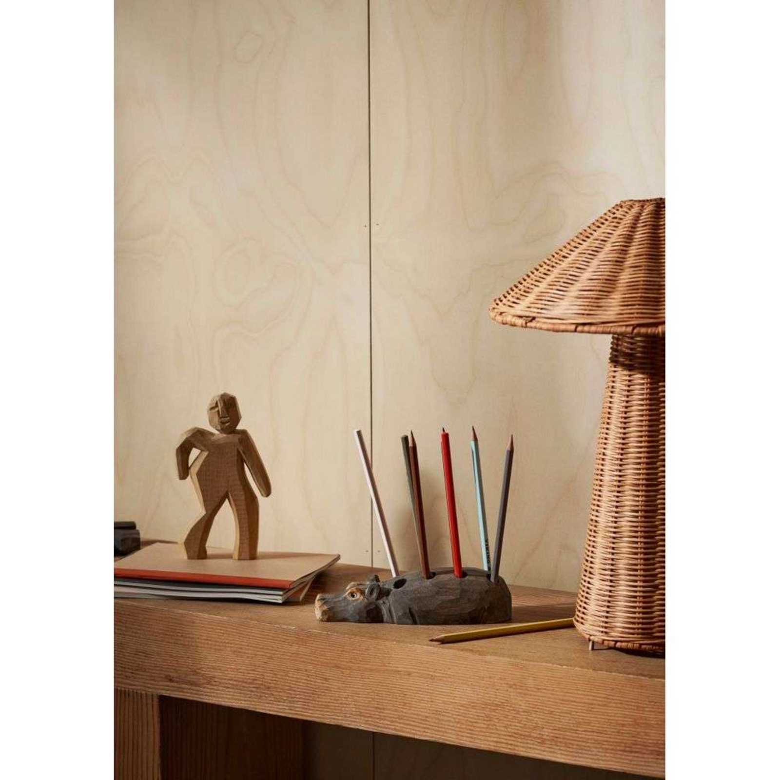 Dou Bordslampa Natural - Ferm Living