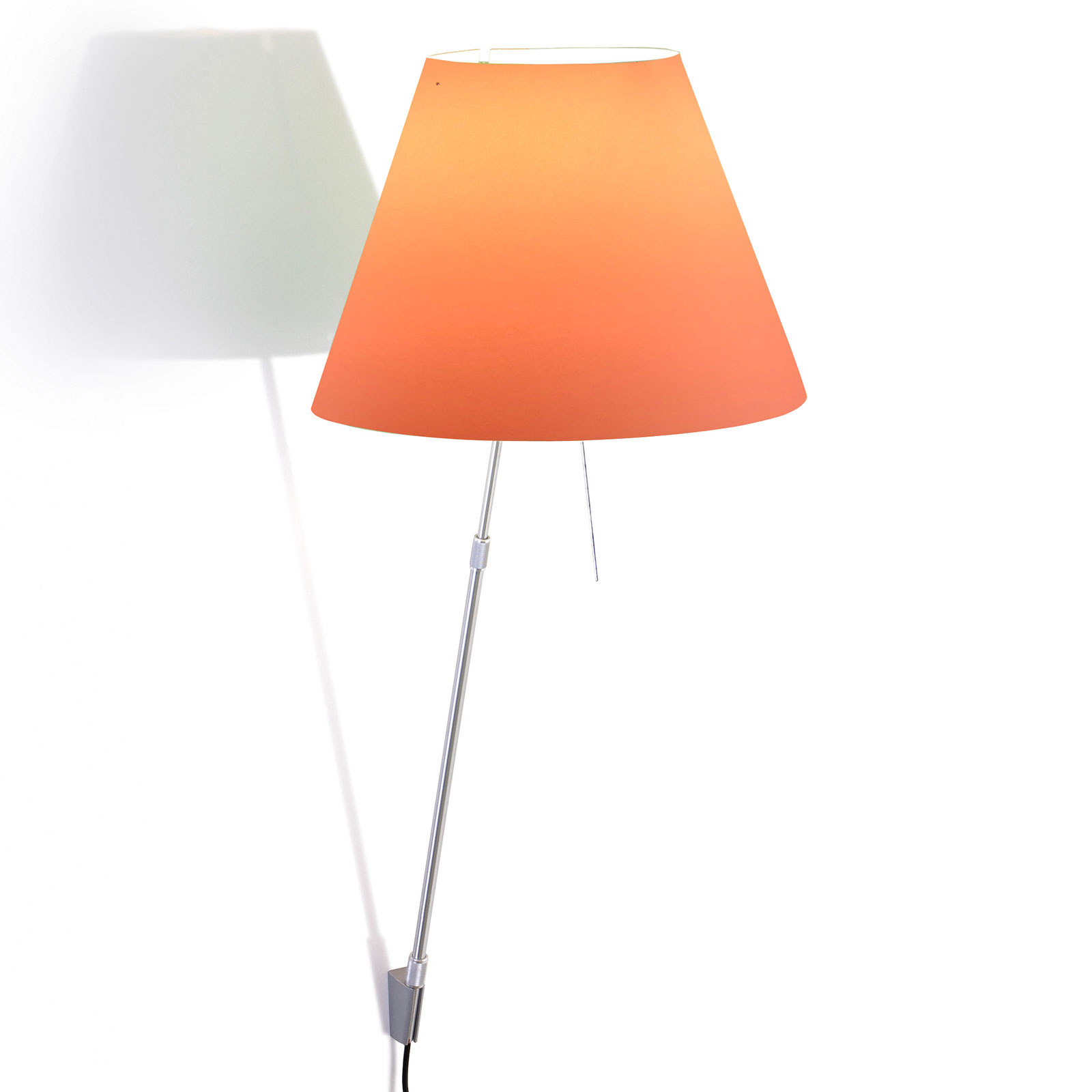 Luceplan Costanza lampa ścienna D13a, alu/puder