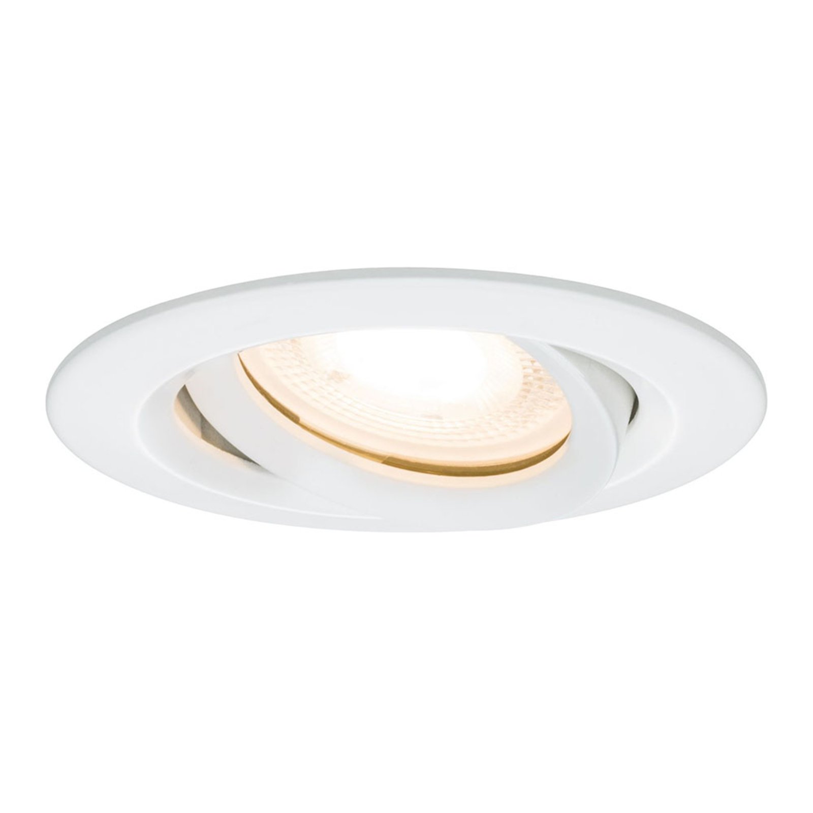 Nova recessed spotlight IP65 round swivelling white - Paulmann