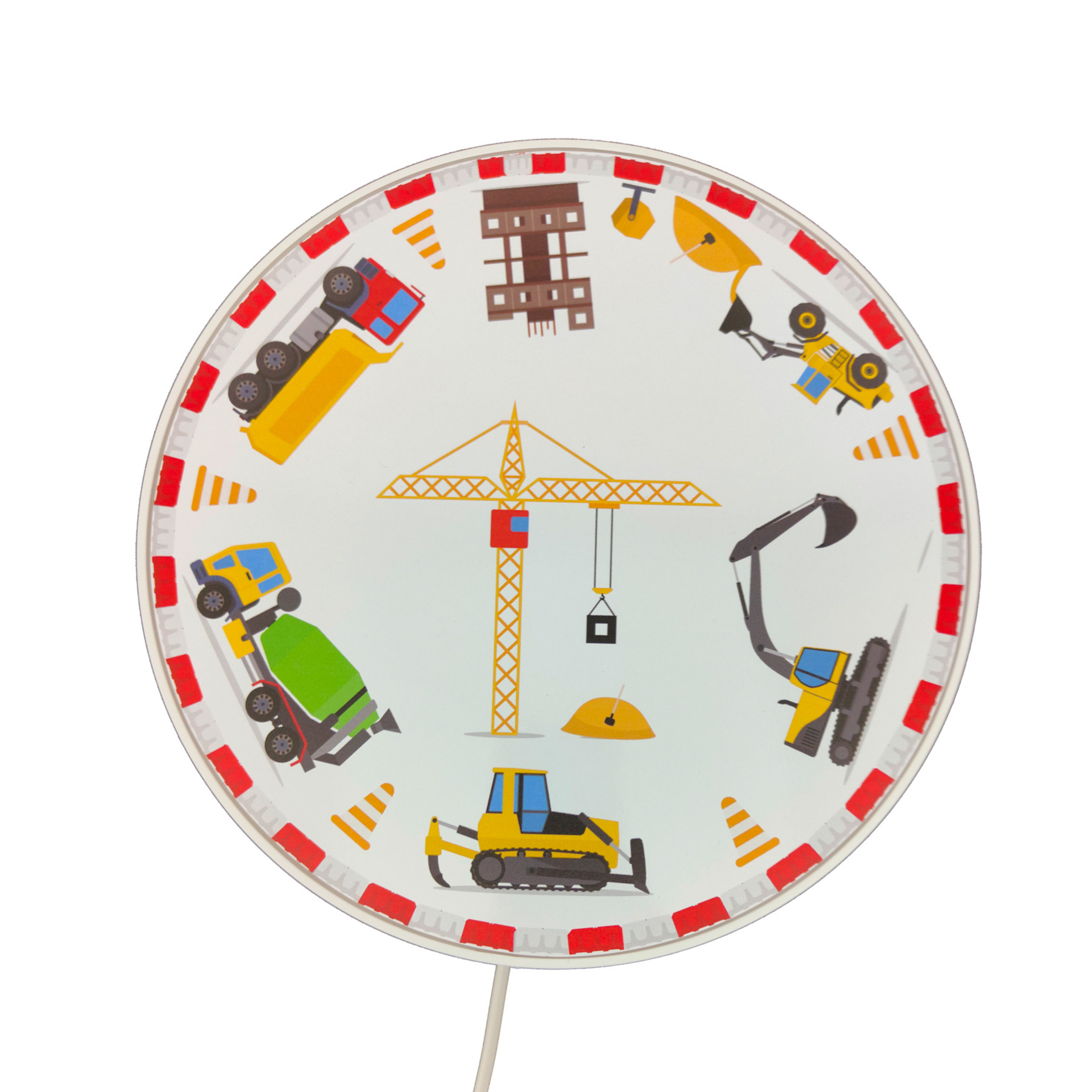 Wandleuchte Baustelle mit Stecker