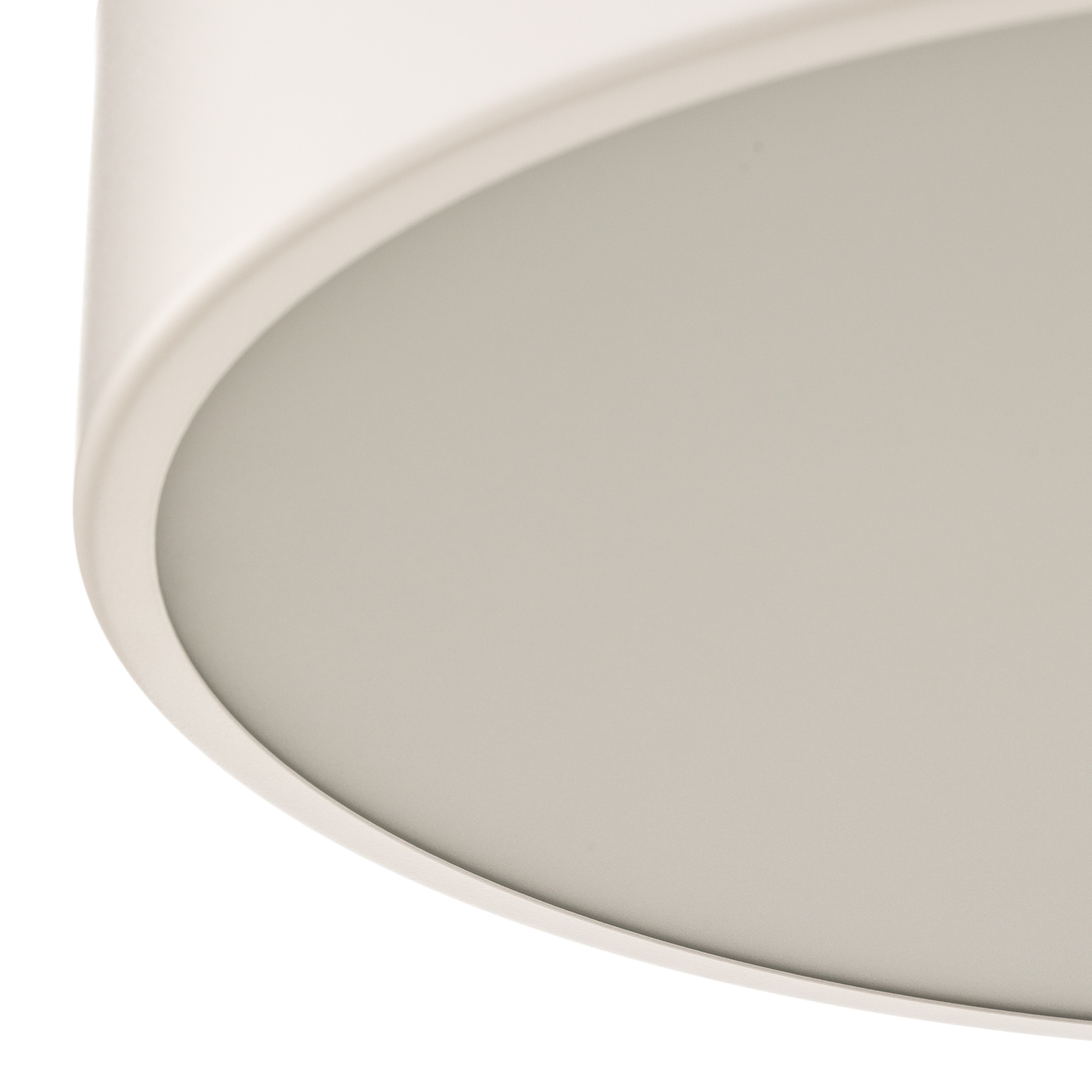 Cleo 400 ceiling light, sensor, Ø 40 cm white