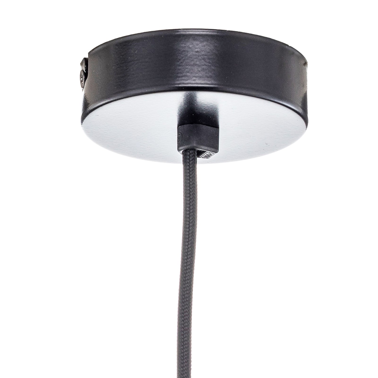 Bamboo Pendelleuchte M Black - Forestier