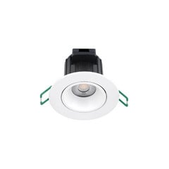 Lámpara empotrable LED Start de Sylvania, blanca, IP44, CCT, atenuable