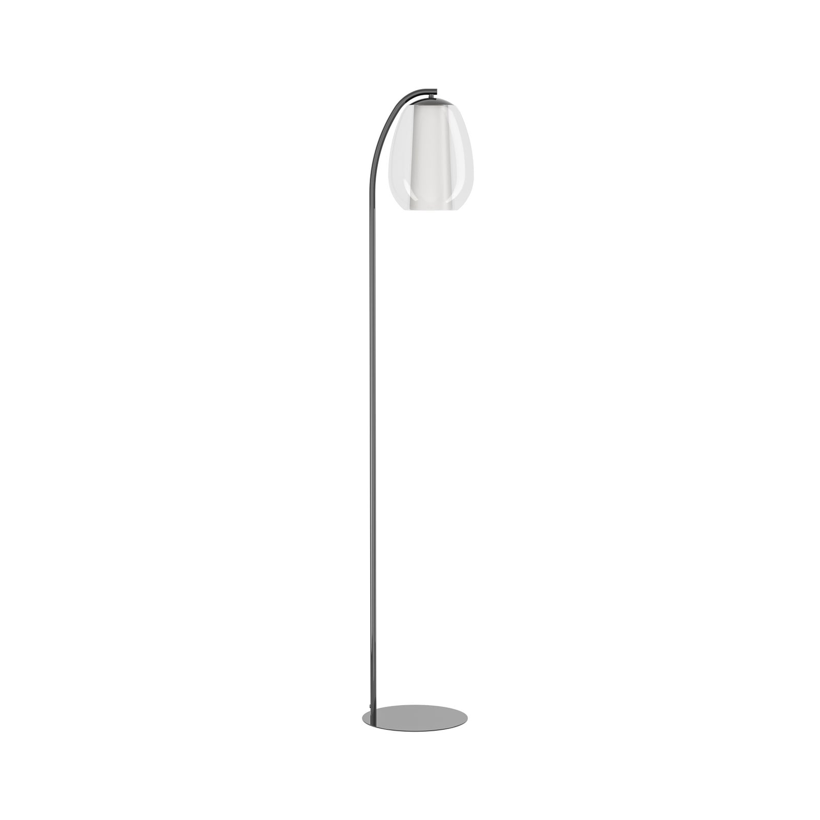 Stars of Light Menorca LED floor lamp, nickel, height 165 cm, CCT