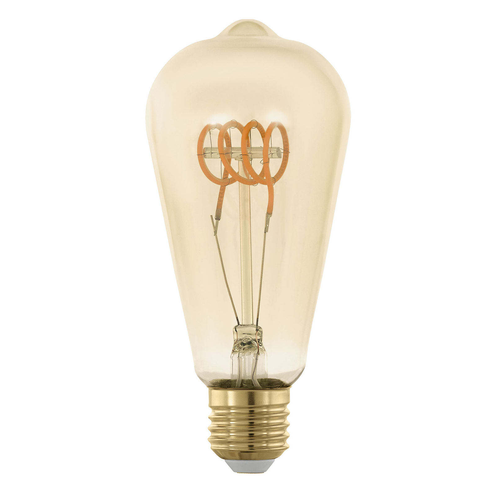 LED-Lampe E27 4W Filament amber Tag/Nacht-Sensor