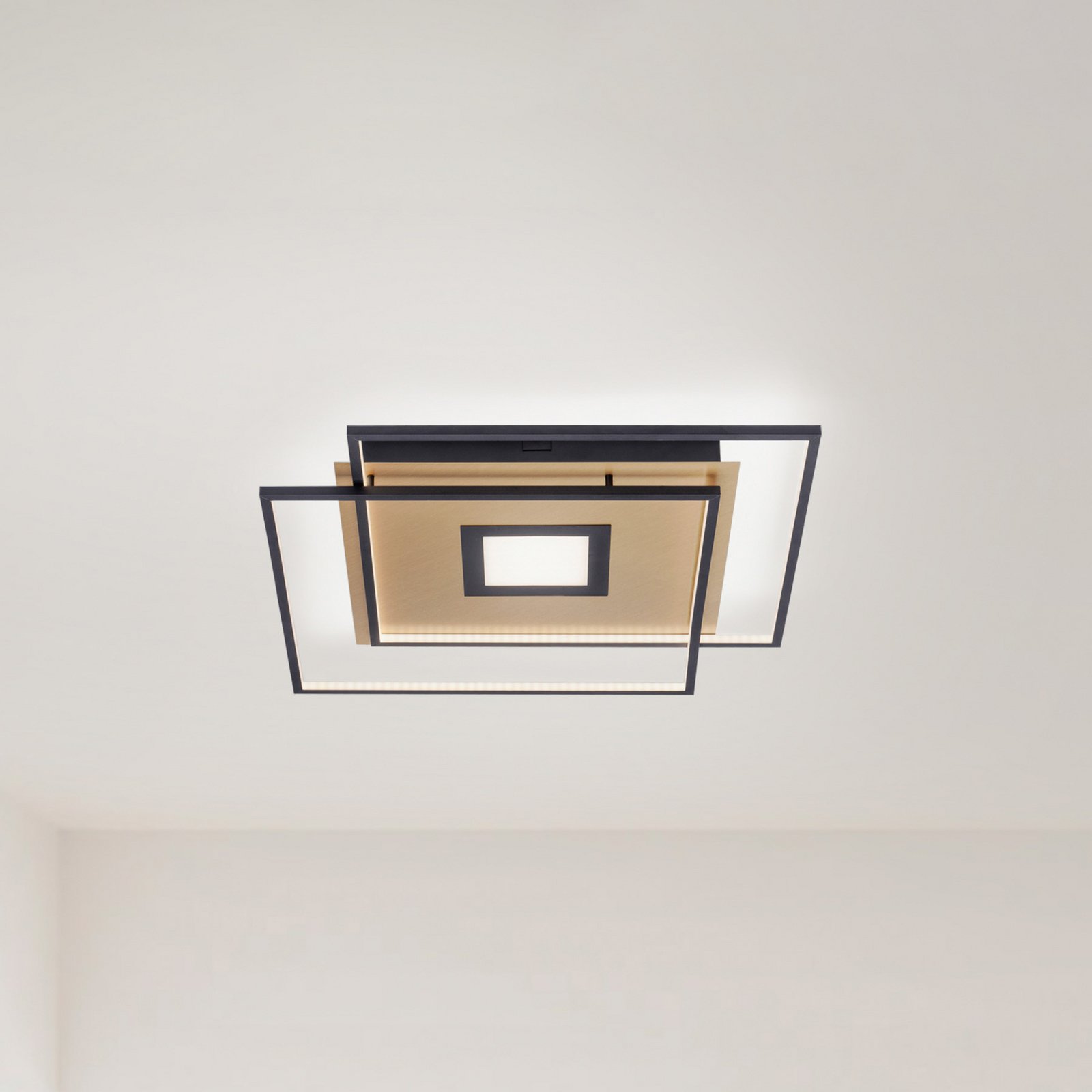 Paul Neuhaus Q-AMIRA LED-Deckenleuchte, gold