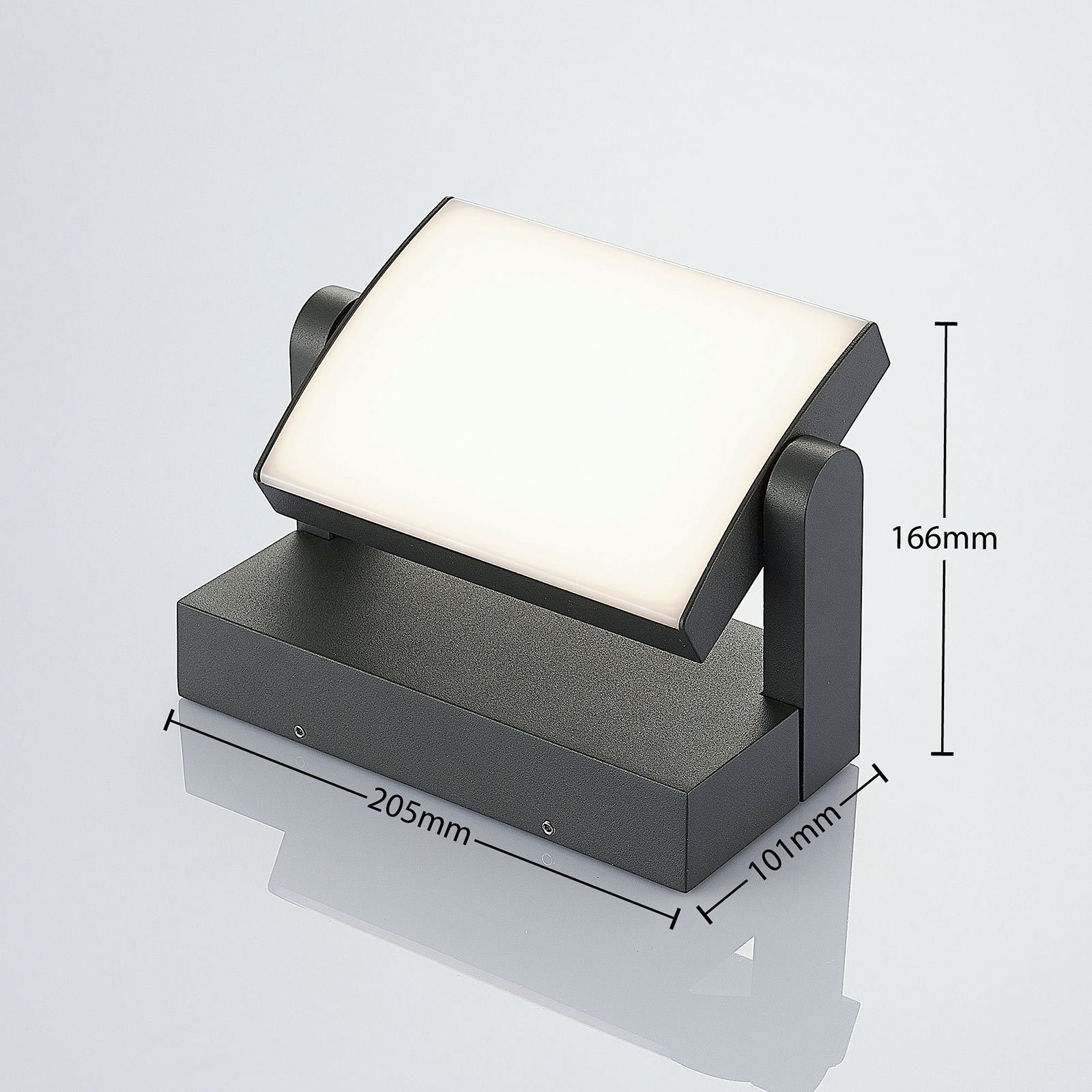 Sherin Outdoor Wall Lamp Grey - Lindby